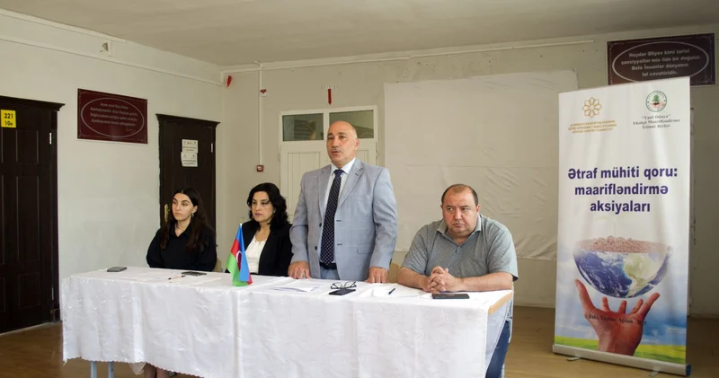 “Ətraf mühiti çirkləndirmək insan sağlamlığına qəsddir” Xaçmazda ictimai müzakirə keçirilib