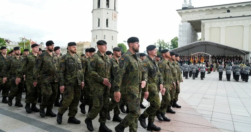 Германия развернула танковую бригаду в Литве впервые со времен Второй мировой
