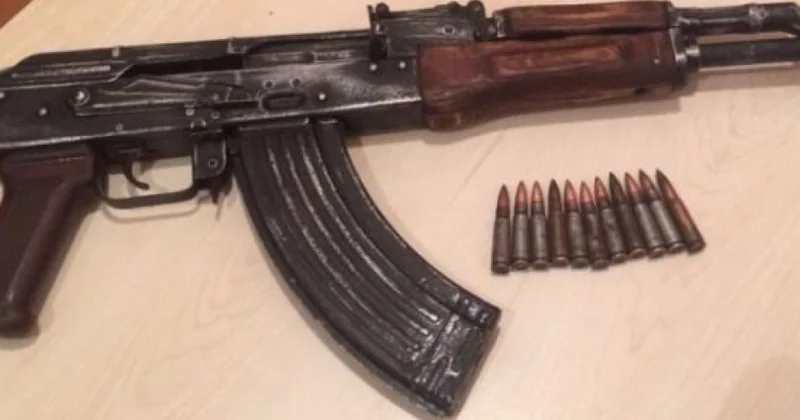 Abşeron rayonunda silah sursat aşkarlanıb