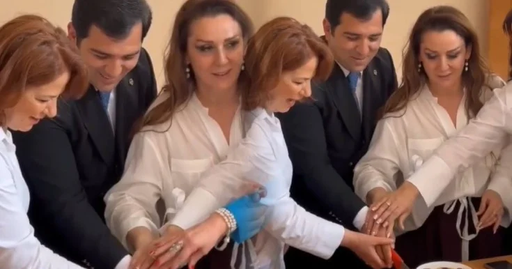 Xalq artistləri bir araya gəlib ona sürpriz etdilər Video