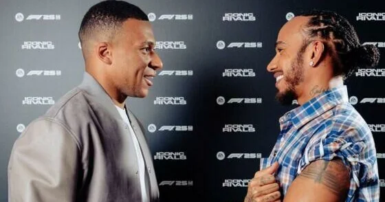 Mbappe Hemiltonla yarışdı VİDEO