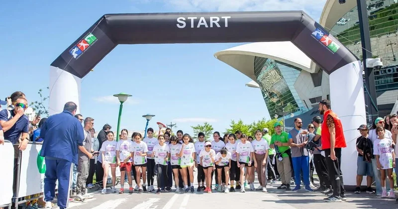 В Баку прошел детский спортивный фестиваль по легкой атлетике KidsRunFest ФОТО