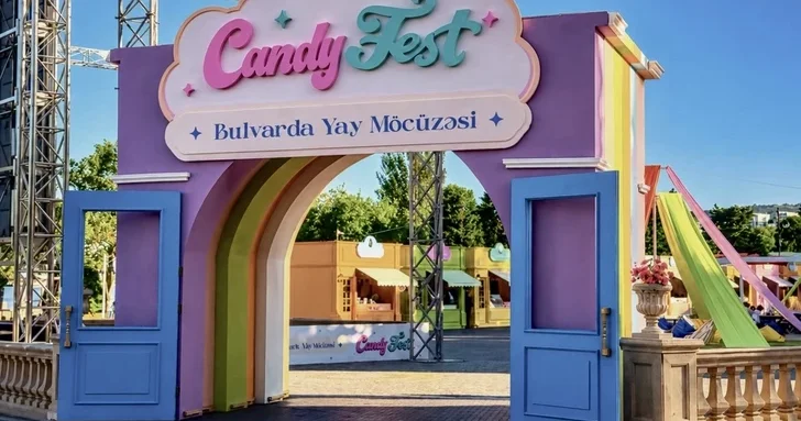 С 1 июня Бакинский бульвар примет летний фестиваль CandyFest
