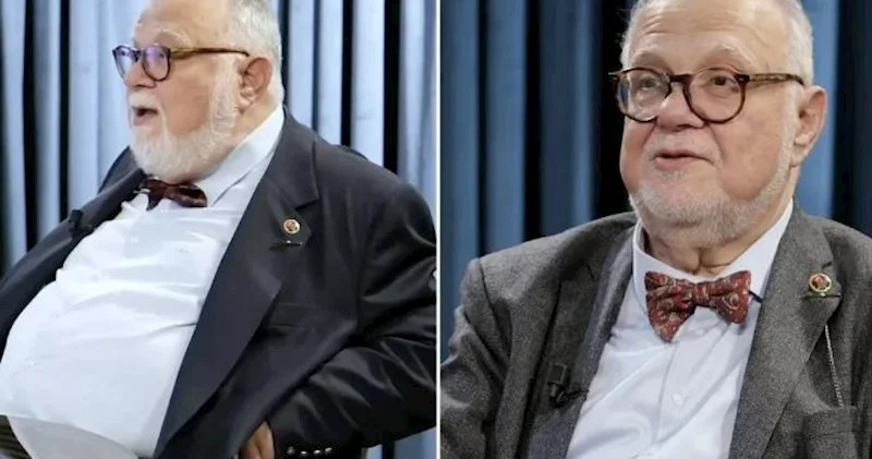 Celal Şengör 50 kilo arıqladı