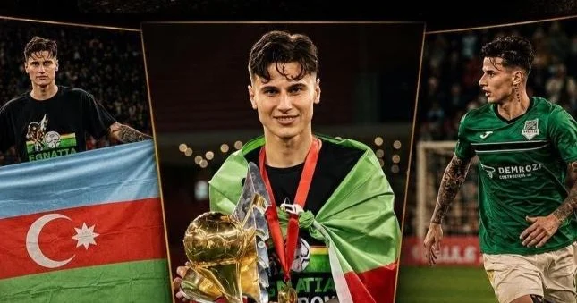 Azərbaycanlı futbolçu 2 ci dəfə Albaniya çempionu oldu