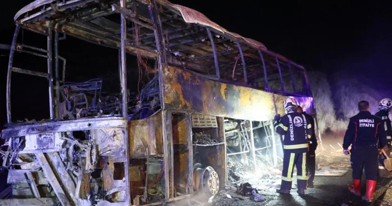 Türkiyədə sərnişin avtobusunun yanması nəticəsində 8 nəfər ölüb, 33 ü yaralanıb