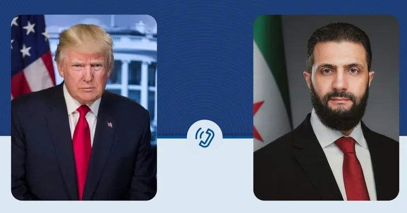 Аш Шараа обсудил с Трампом восстановление Сирии и Ближний Восток