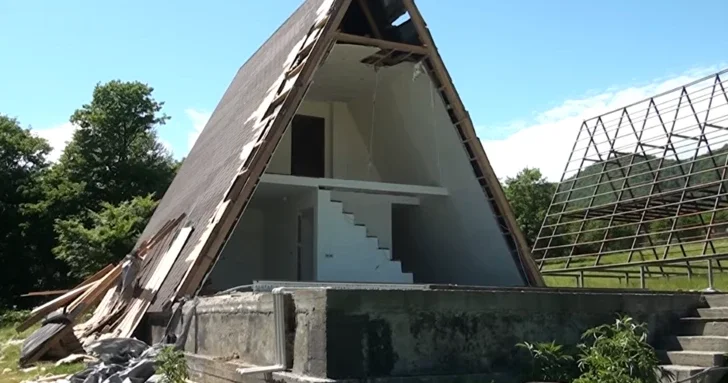 Тест ураганом: насколько прочны и безопасны дома в стиле A frame при непогоде в Аербайджане?