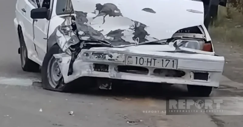 Bərdədə ağır yol nəqliyyat hadisəsi olub, yaralılar var