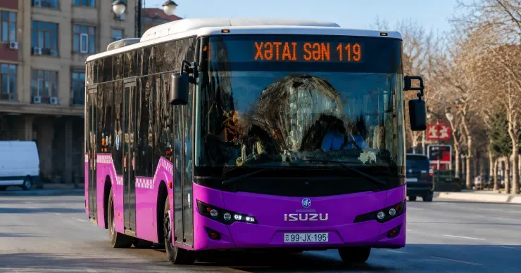 Sərnişinlərə ŞAD XƏBƏR Bu marşrutun avtobusları dəyişdirilir