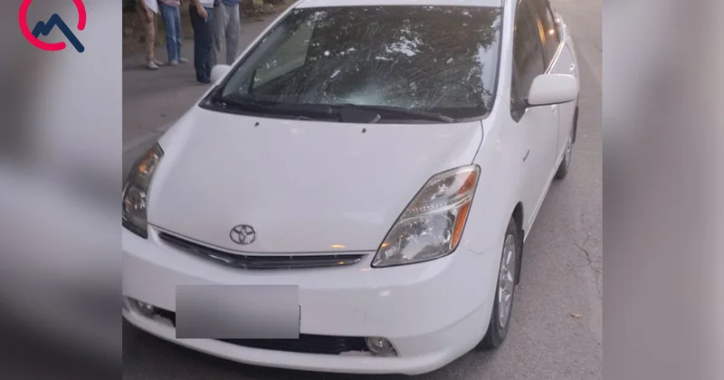 Mingəçevirdə “Toyota Prius” 15 yaşlı qızı vurdu Foto