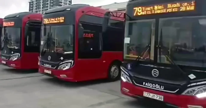 Bu marşrutun avtobusları yenilənir Gedişhaqqı 60 qəpik olacaq