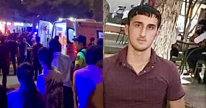 Əhmədlidə dəhşətli qəza: “Volkswagen”ə çırpılan piyadalar tanınmaz hala düşdü, biri öldü VİDEO