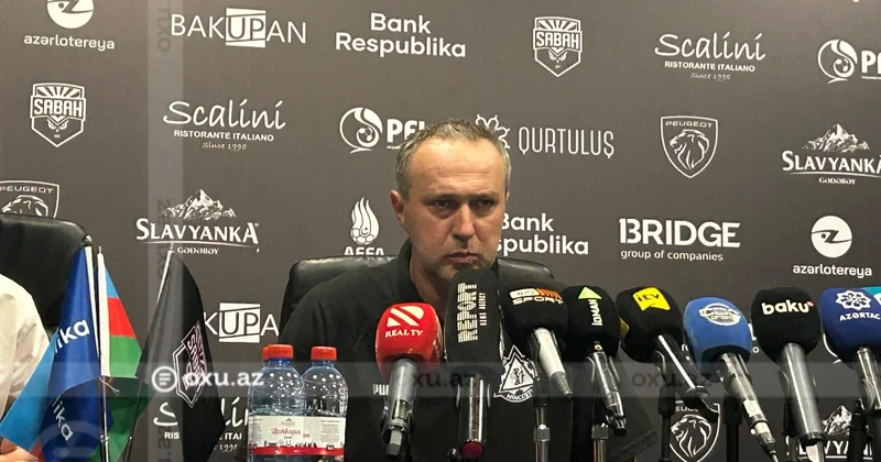 Moldova klubunun baş məşqçisi: İlk hissənin sonunda iki lazımsız qol buraxdıq