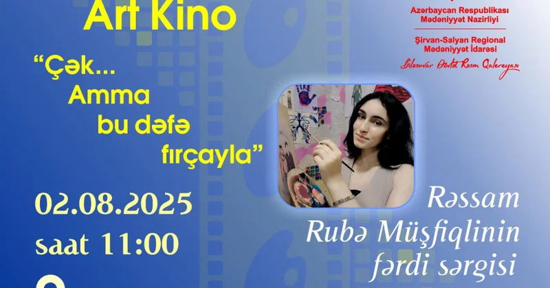 Salyanda Çək... Amma bu dəfə fırça ilə adlı rəsm sərgisi açılacaq