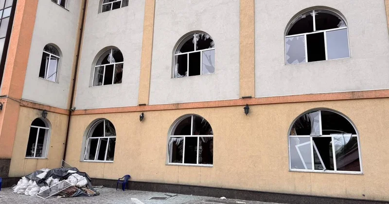 Rusiya Ukraynanın Ukraynanın baş məscidini BOMBALADI KONKRET