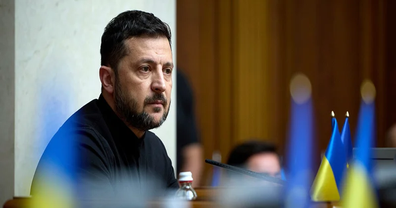 Zelenski: Dünya növbəti dəfə Rusiyanın Ukrayna, ABŞ və Avropa üçlüyünün sülh istəyinə cavabının şahidi oldu