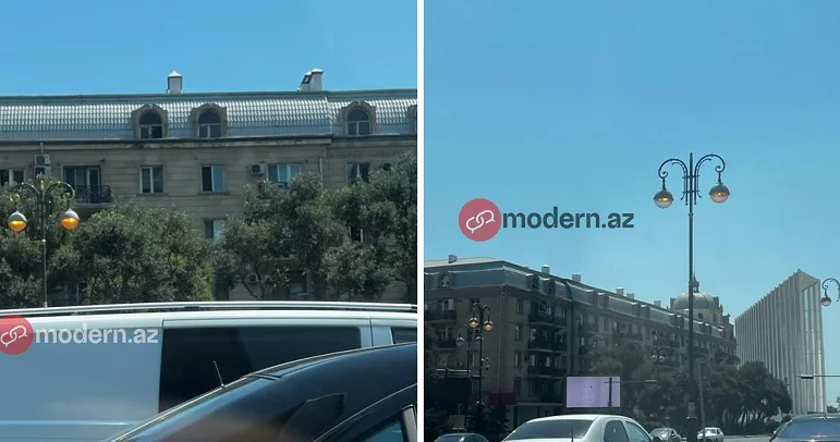 Bakıda gündüz vaxtı küçə işıqları niyə yanır? RƏSMİ CAVAB + FOTO
