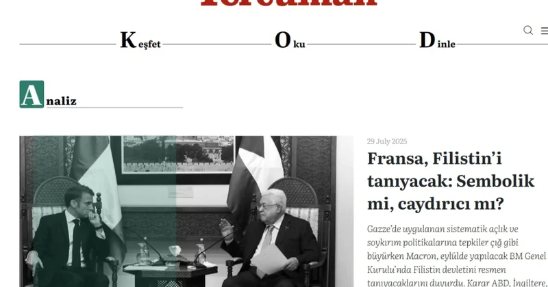 Media: Makron Avropa İttifaqında liderliyi təmin etmək üçün Fələstin mövzusundan istifadə edir