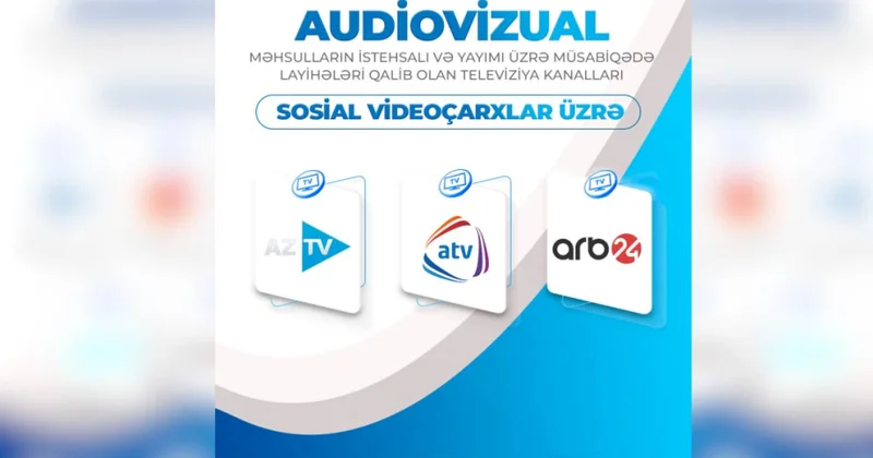 Audiovizual məhsulların istehsalı və yayımı üzrə müsabiqənin nəticələri açıqlanıb