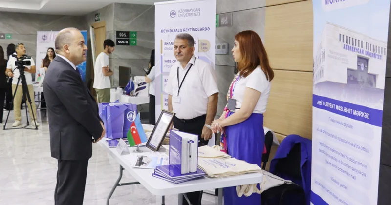 Azərbaycan Universiteti ali təhsil müəssisələrinin sərgisində təmsil olunur