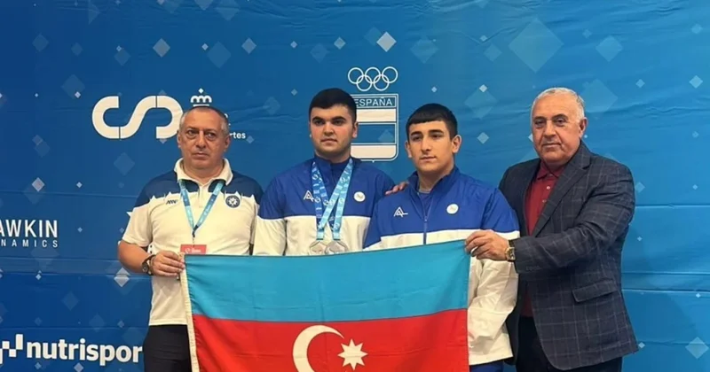 Avropa birinciliyində 2 gümüş medal