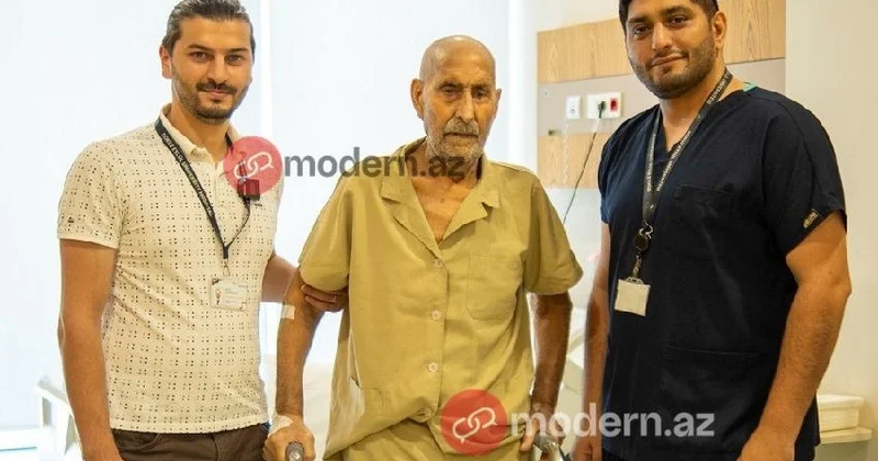 Azərbaycanda möcüzə: 102 yaşlı şəhid atası uğurla əməliyyat olundu FOTO+VİDEO