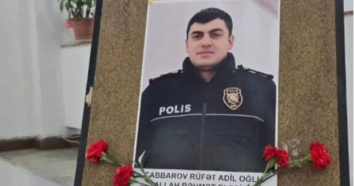 Özünü fəda edən polislə bağlı TƏSİRLİ PAYLAŞIM: Heç kimin diqqətini cəlb etməsə də...