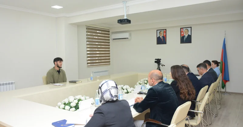 İslamşünaslıq ixtisası üzrə təhsil almaq istəyən abituriyentlər üçün müsahibə mərhələsi başlanıb