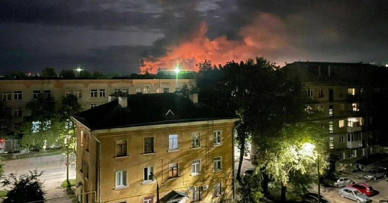 Беспилотники атакуют Россию ВИДЕО
