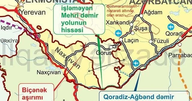 Zəngəzur dəhlizi təhvil verilir Rəsmən bəyan edildi