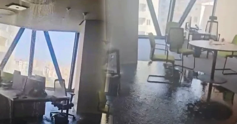 Таможню в Баку затопило видео