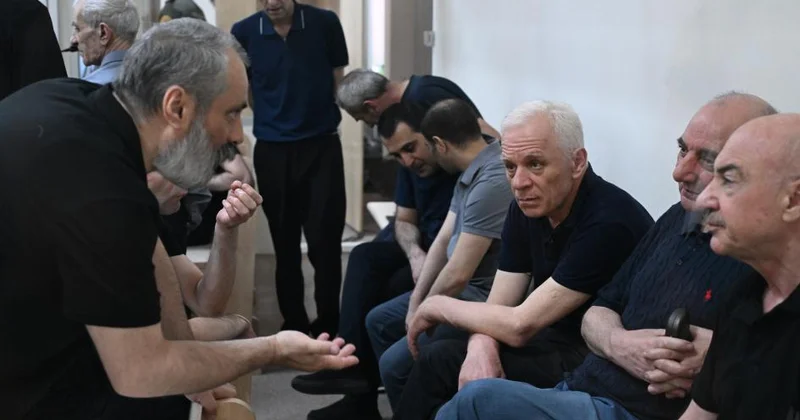 Arayik Harutyunyan, Arkadi Qukasyan, Bako Sahakyan... Ermənilərin Bakıda məhkəməsi + FOTOLAR