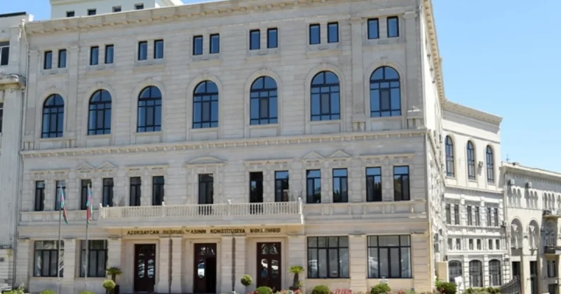 Konstitusiya Məhkəməsində Bakı Apellyasiya Məhkəməsinin müraciətinə baxılıb