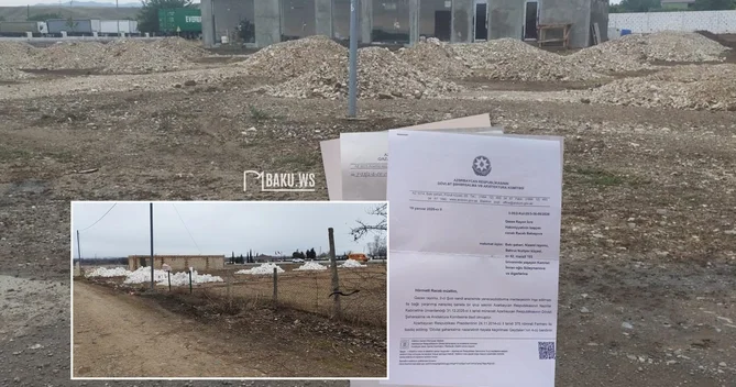 Qazaxın İkinci Şıxlı kəndində yanacaqdoldurma məntəqəsi və TIR parkı tikilir? NARAZILIQ