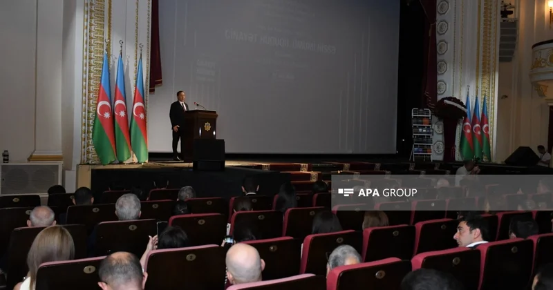 Professor İsfəndiyar Ağayevin “Cinayət Hüququ” kitabının təqdimatı olub FOTO