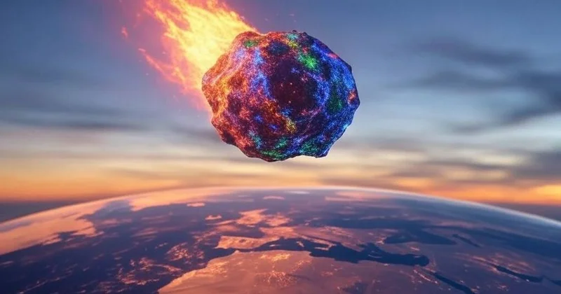 Asteroidin arxasında gizlənən körpə ay