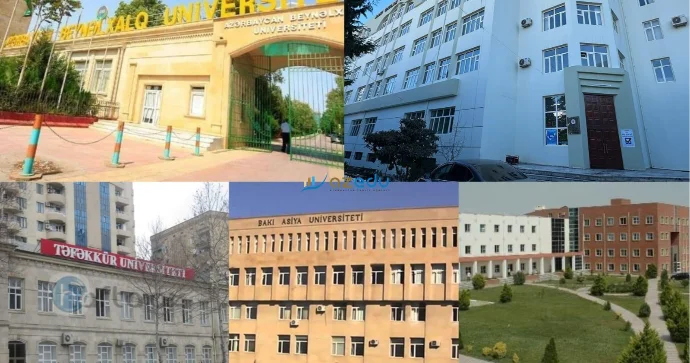 Azərbaycanda fəaliyyəti dayandırılan universitetlər SİYAHI FOTO