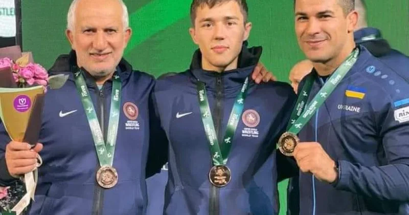 Ukrayna güləşinin azərbaycanlı məşqçisi: “Telefon işığında məşq keçib medal qazanmışıq” MÜSAHİBƏ + FOTO
