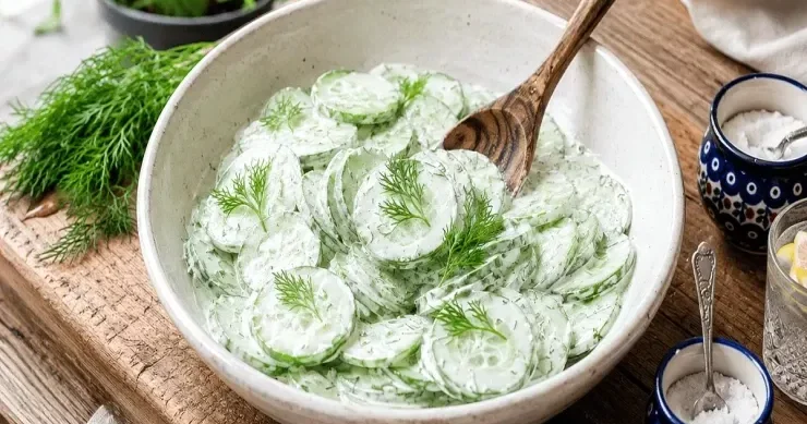 Bu xiyar salatı kababla daha ləzzətli olur RESEPT