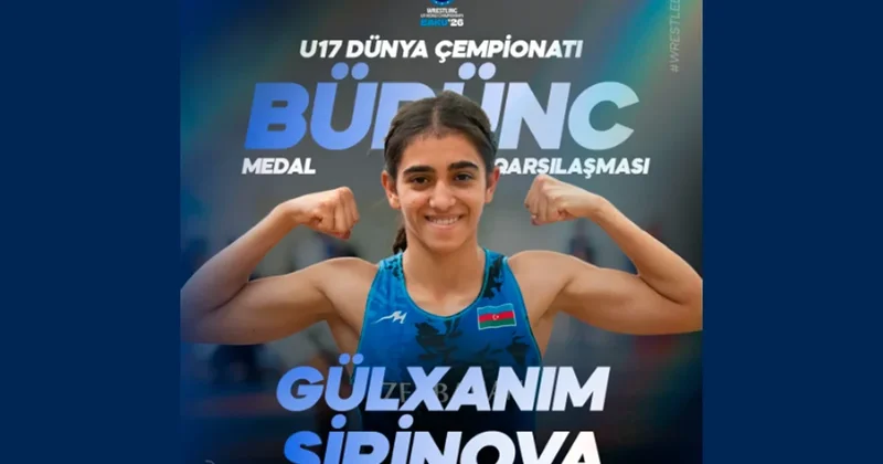 Azərbaycan güləşçisi medal uğrunda U 17 DÇ də bürünc şansı