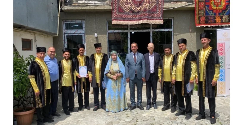 Lahıc Xalq Folklor Kollektivinin geyim dəstləri təqdim edilib