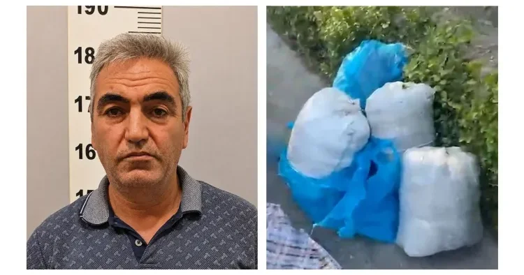 45 kq narkotik aşkarlandı VİDEO