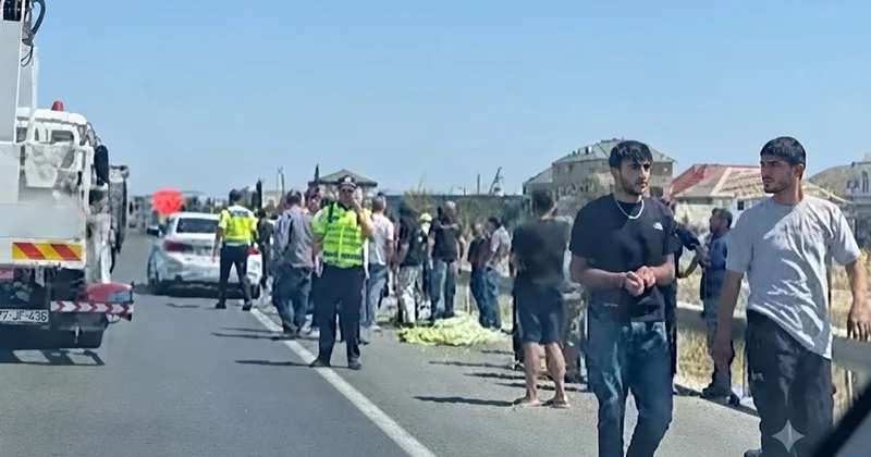 Bakı Şamaxı yolunda qəzada ölən piyadanın KONKRET