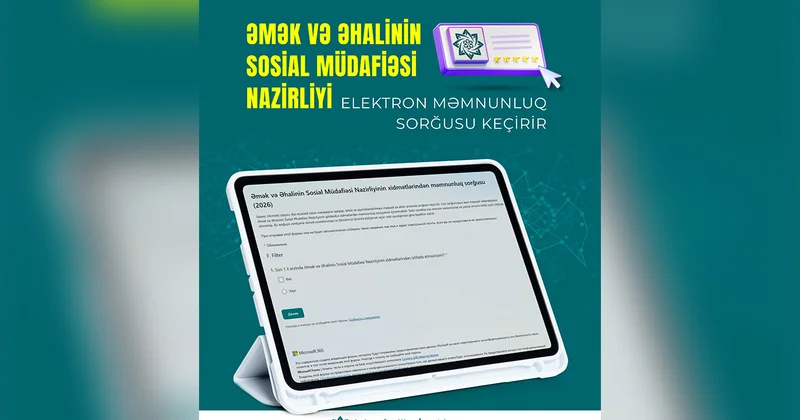 ƏƏSMN xidmətlərindən məmnunluq sorğusu keçirir