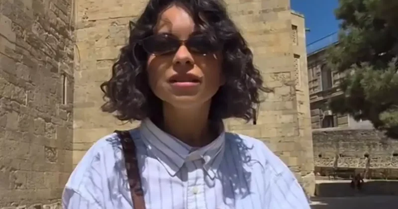 İnna Bakıda ana dilimizdə vloq çəkdi