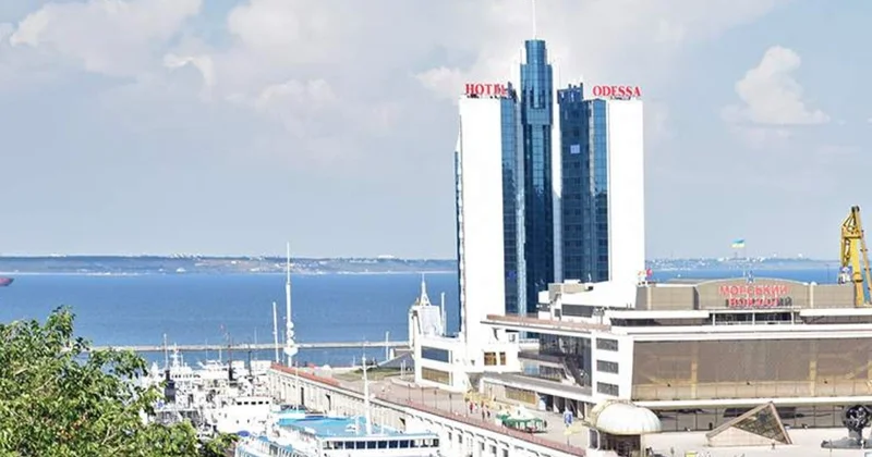 Odessa sahillərində gəmi partlayıb