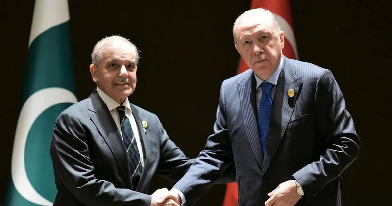 Ərdoğan Qəzzadakı vəziyyəti Şahbaz Şəriflə MÜZAKİRƏ ETDİ FOTO
