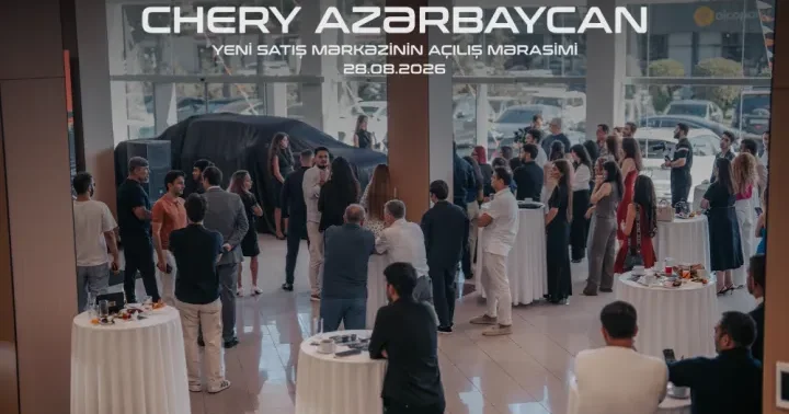 CHERY Azərbaycanda yeni satış mərkəzini açdı iki yeni model təqdim olundu