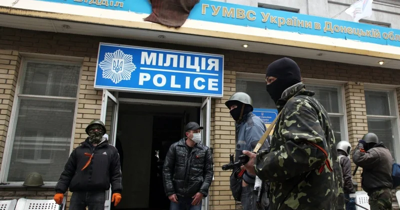 Ukraynada polis şöbəsində partlayış olub, ölən və yaralananlar var